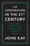 Cover of The Corporation in the 21st Century